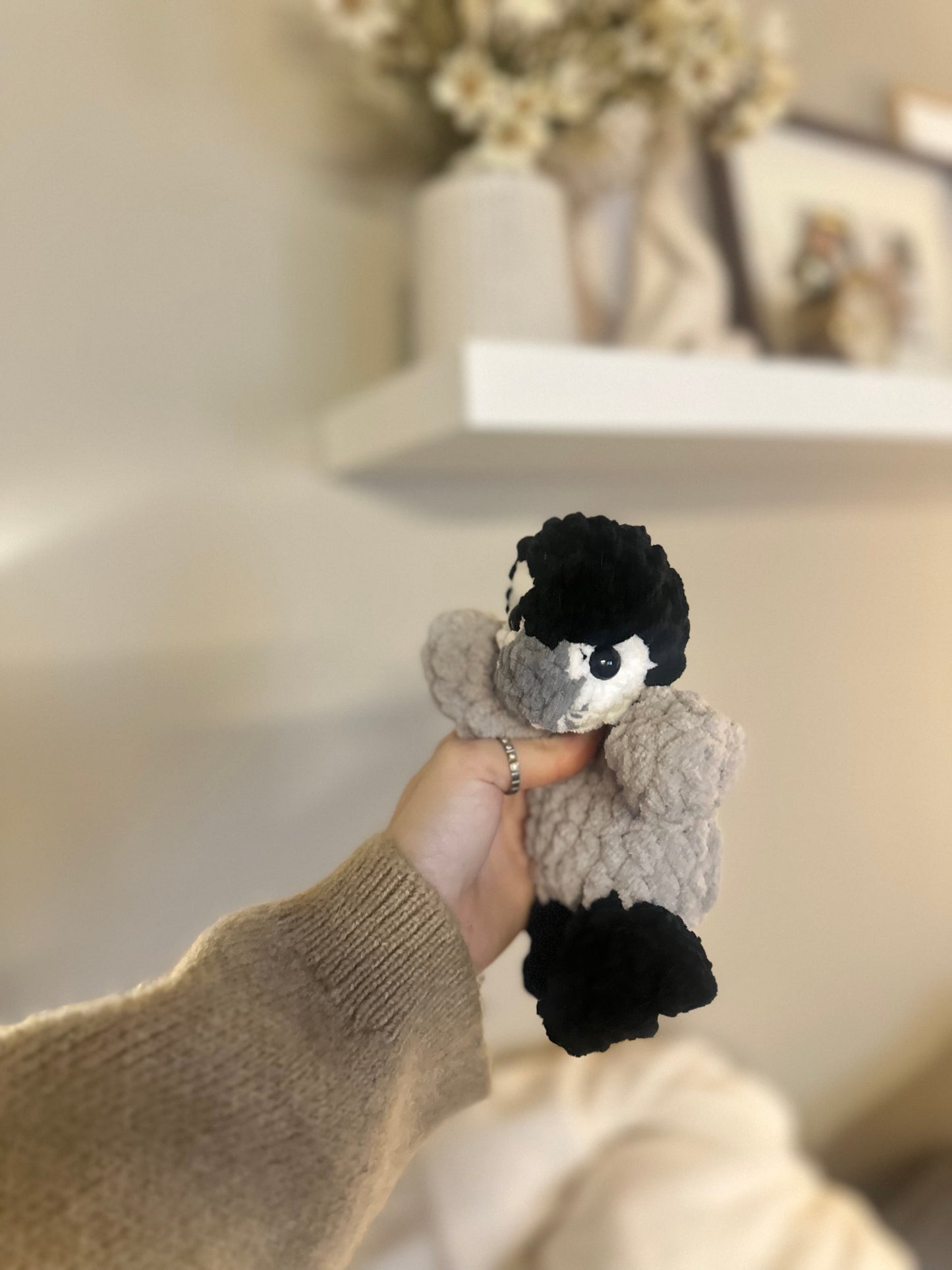 Crochet penguin- mini