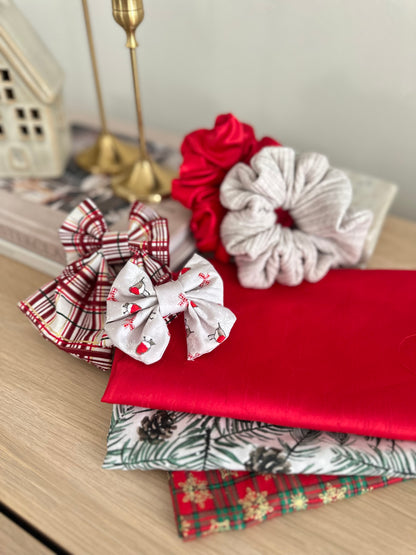 Christmas - pet sailer bow