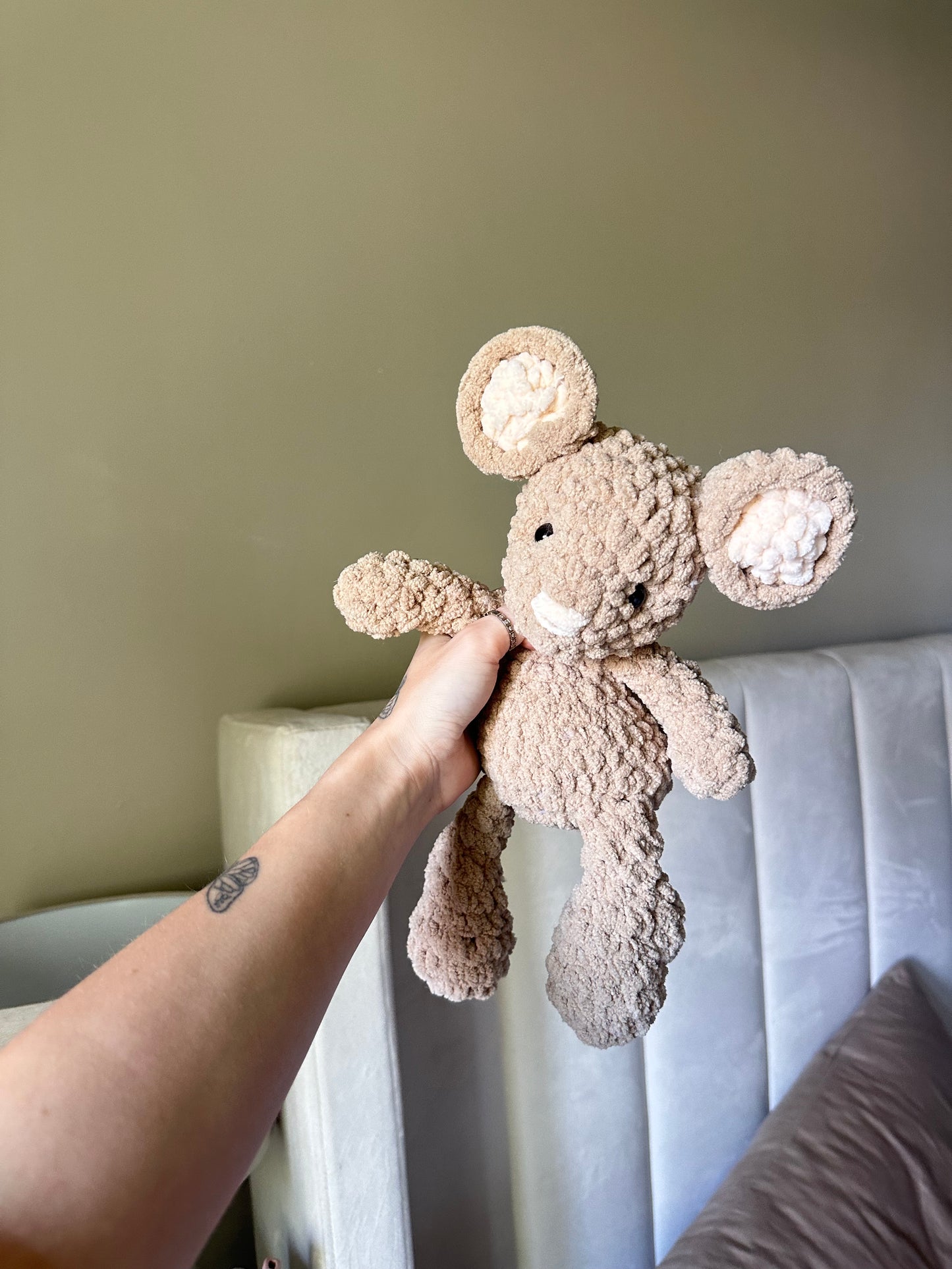 Crochet mouse - will be made to order
