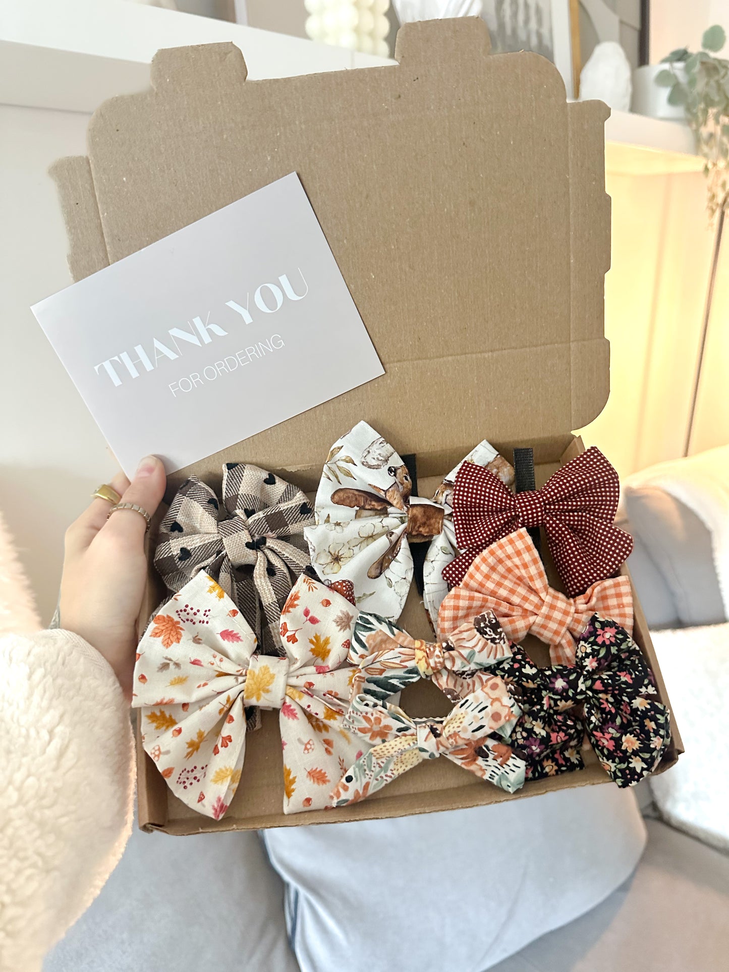 Autumn - pet sailor bow