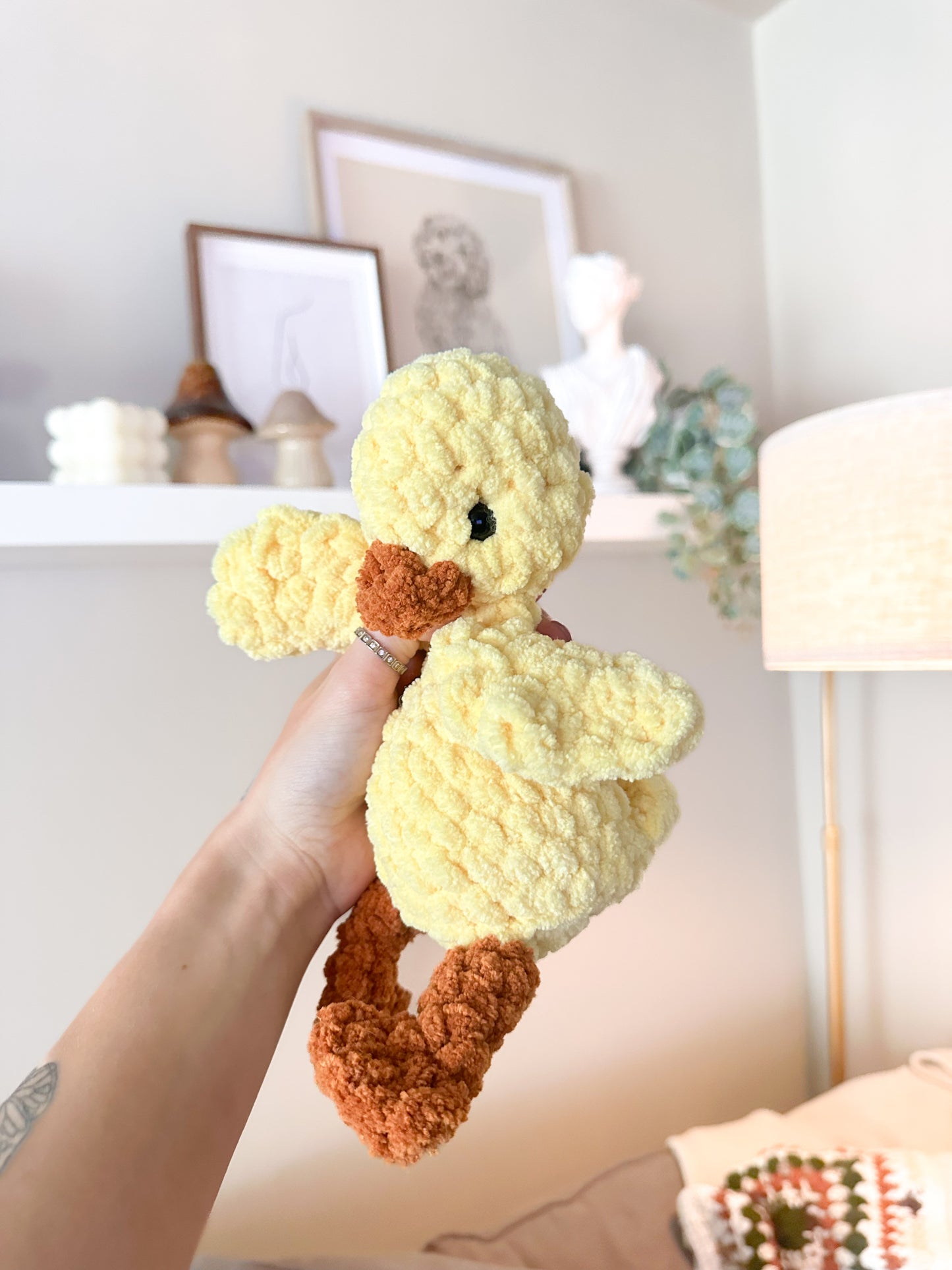 Crochet duck