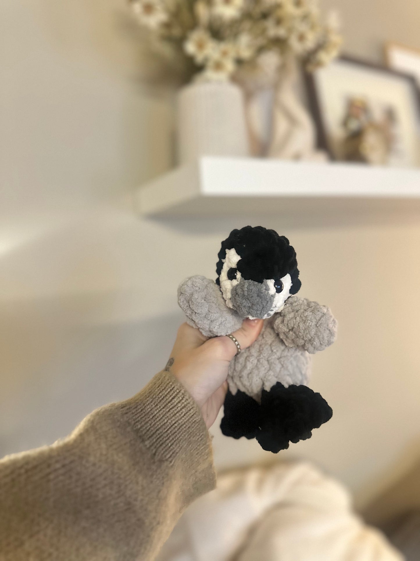 Crochet penguin- mini