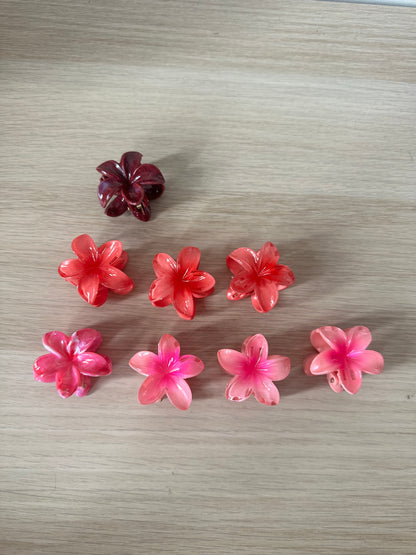 Claw clips - flower