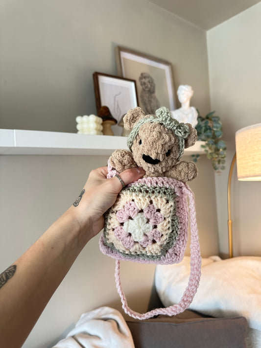 Teddy in a bag